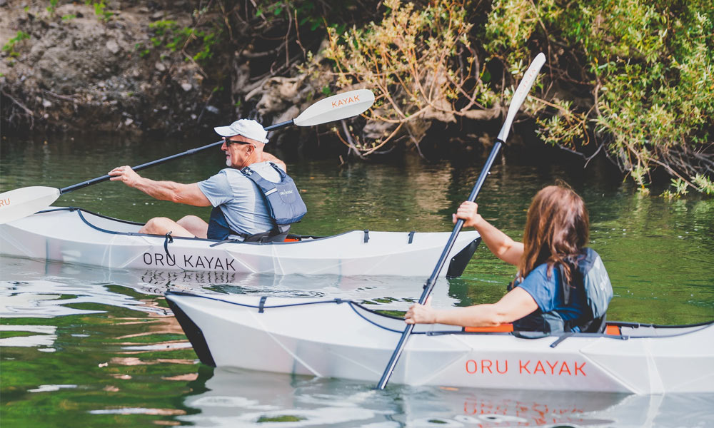 The Oru Kayak Inlet Is Their Smallest and Lightest Origami 