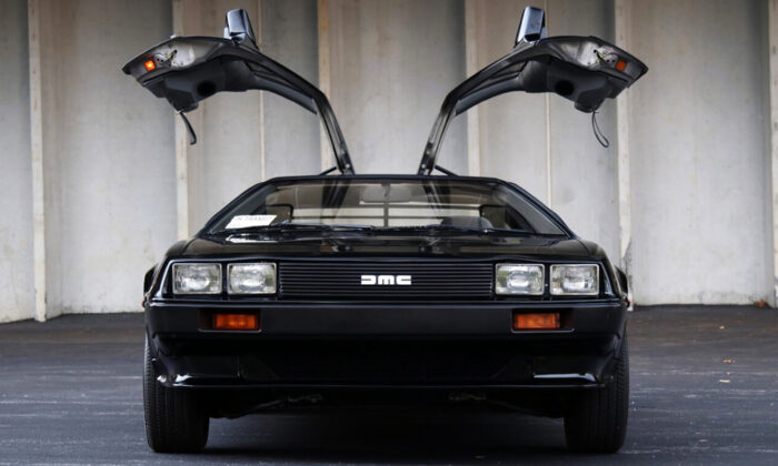 Blacked Out 1981 DeLorean DMC-12