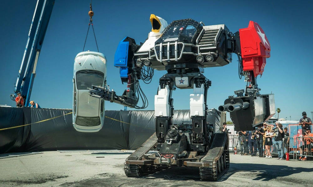 MegaBots-16ft-Tall-Eagle-Prime-Battle-Robot-Is-for-Sale