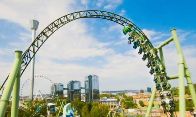 This Racing Drone Pilot Chased a Rollercoaster in Sweden