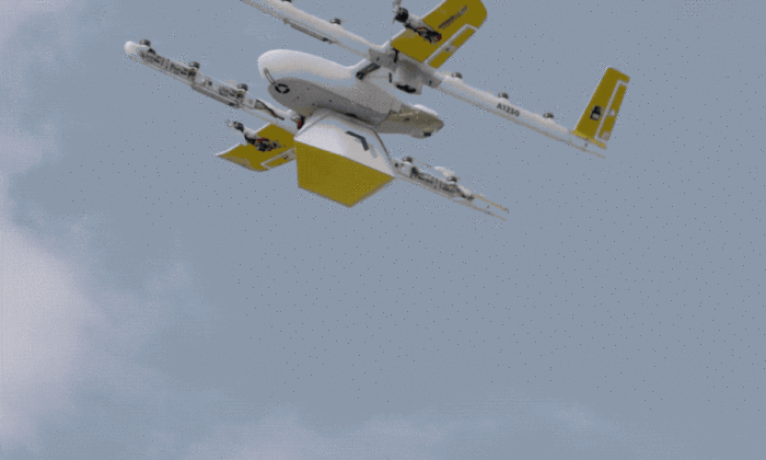 Alphabet Wing Makes First Drone Delivery