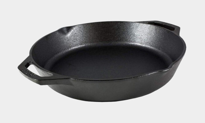 Lodge-Cast-Iron-12-Dual-Handle-Pan