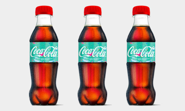 Marine Plastic Recycled Coca-Cola Bottles