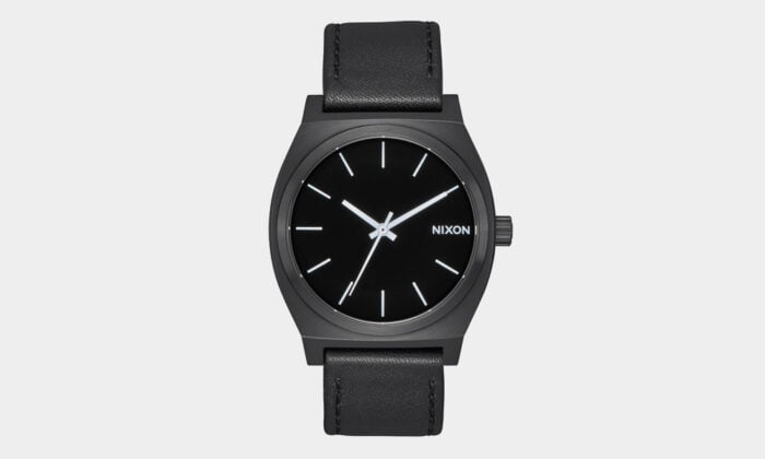 Nixon-Time-Teller-Black-Watch