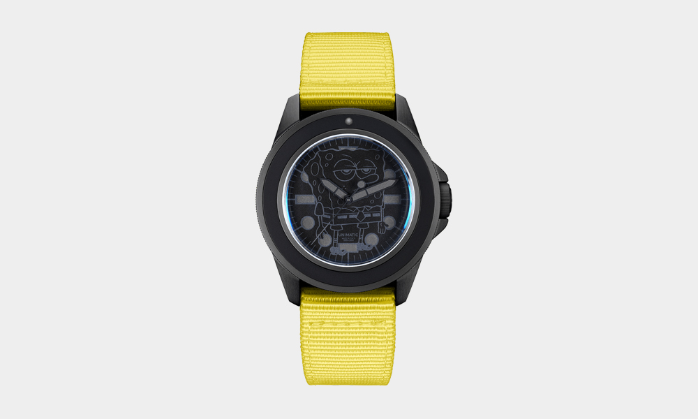 Unimatic Limited-Edition SpongeBob Squarepants Watch