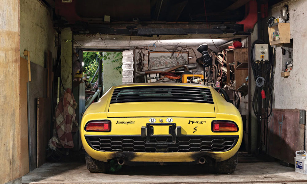 1969 Lamborghini Miura P400 S Barn Find