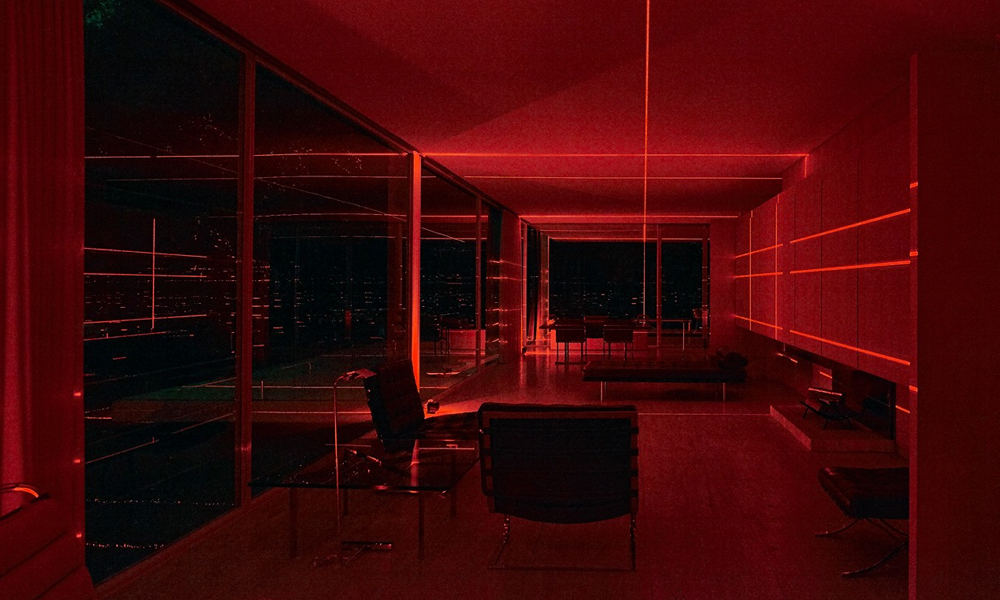 Mies-van-der-Rohe-Farnsworth-House-Illuminated-With-Lasers-6