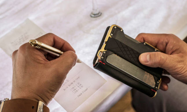 The Dango D007 Goldfinger Pen Wallet Is Inspired by James Bond