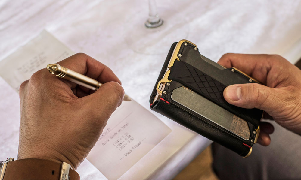 The Dango D007 Goldfinger Pen Wallet Is Inspired by James Bond