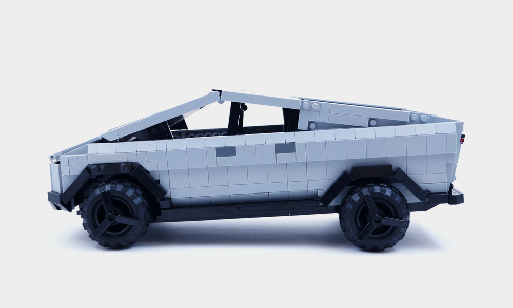 Lego Tesla Cybertruck Build Cool Material