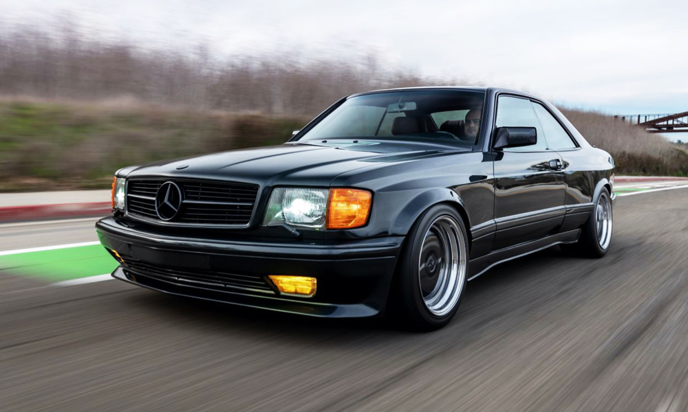 At Auction: 1989 Mercedes-Benz 560 SEC AMG Widebody Coupe