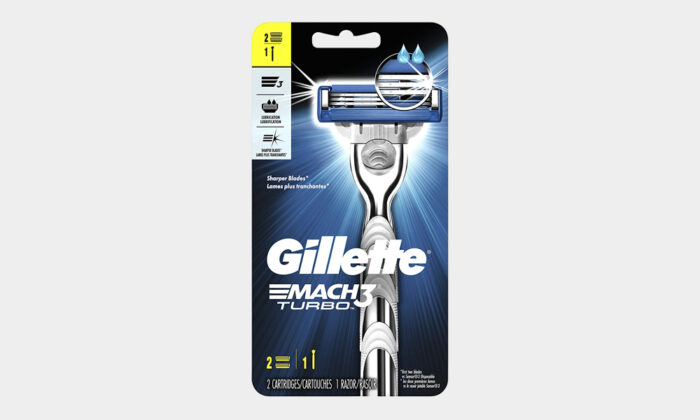 Gillette-Mach3-Turbo-Razor-and-2-Refills