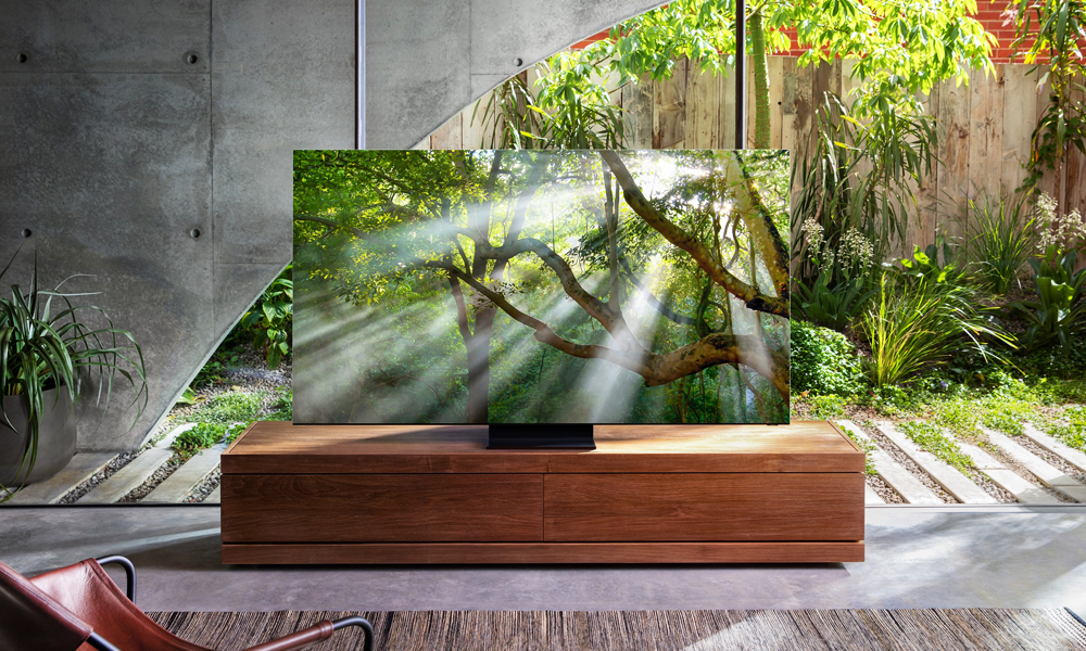Samsung’s Latest Flagship TV Is an 85″ Beast That Barely Has a Bezel