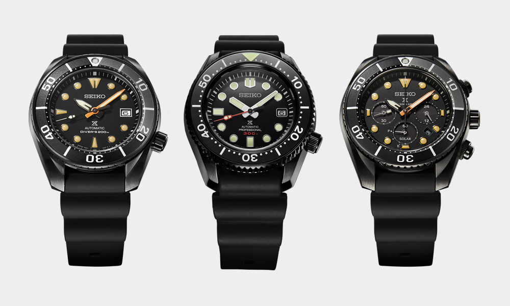 Seiko Prospex Black Series Limited Edition | Cool Material