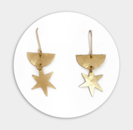Alchemilla-Star-Drop-Earrings