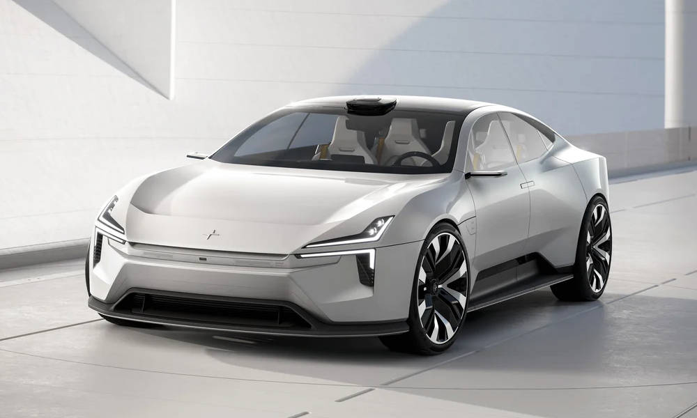 polestar precept electric concept car