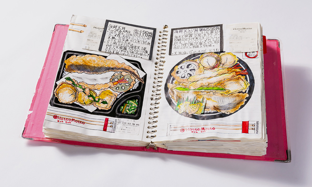 This Japanese Chef Rendered 1,000 of His Meals in Notebooks for 32 Years