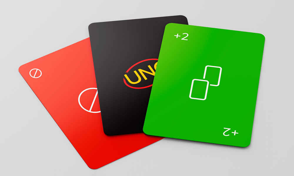 Mattel UNO Minimalista Card Game for sale online 
