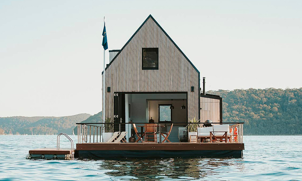 Airbnb Lilypad Floating Villa