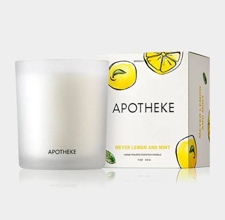 Apotheke Meyer Lemon + Mint Candle