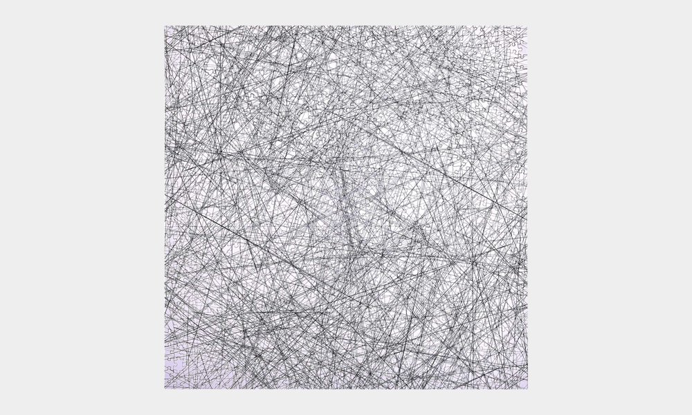Bgraamiens Black and White Line Drawing Puzzle