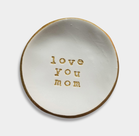 Love You Mom Trinket Dish