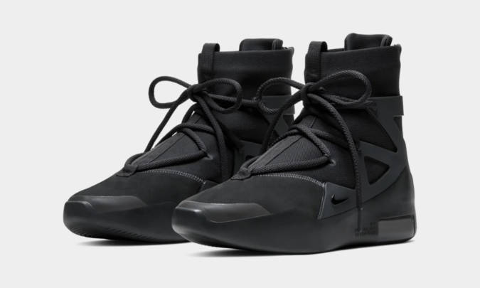 Nike Air Fear of God 1 Triple Black Sneakers | Cool Material