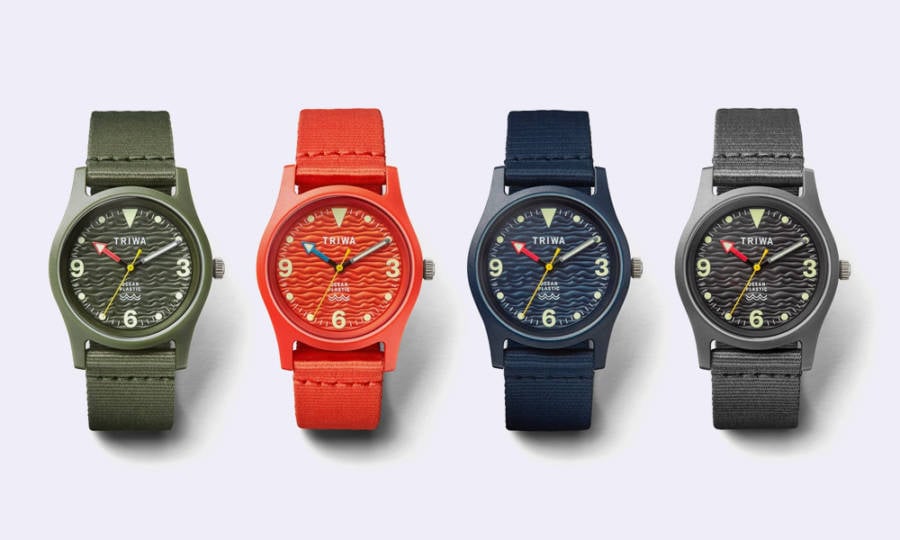 These Watches Are Made from Recycled Ocean Plastic | Cool Material