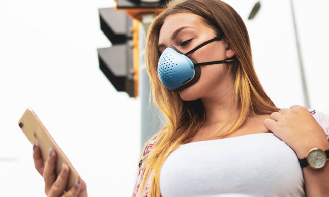 The O2 Curve Mask Will Help You Breathe Easier