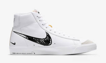 blazer mid 77 scribble swoosh