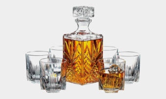 Paksh-Novelty-7-Piece-Italian-Crafted-Glass-Decanter-Whisky-Glasses-Set