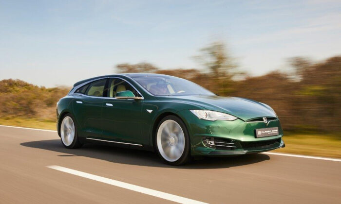 One of a Kind Tesla Model S Station Wagon