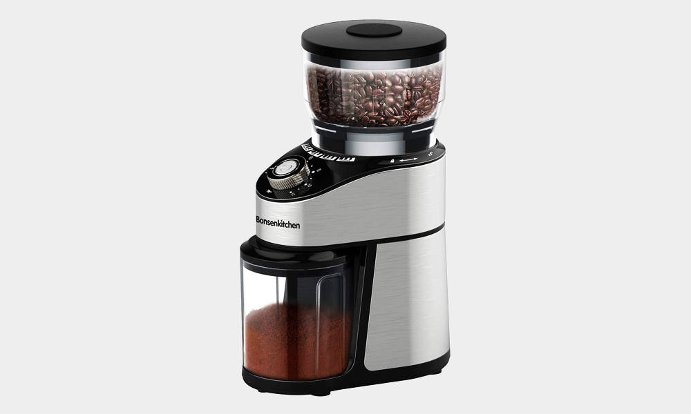 Stainless-Steel-Conical-Burr-Coffee-Grinder