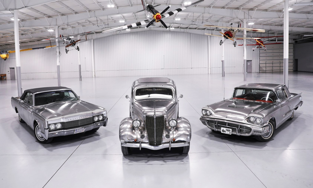 Three Stainless Steel Ford Cars Are Heading to Auction