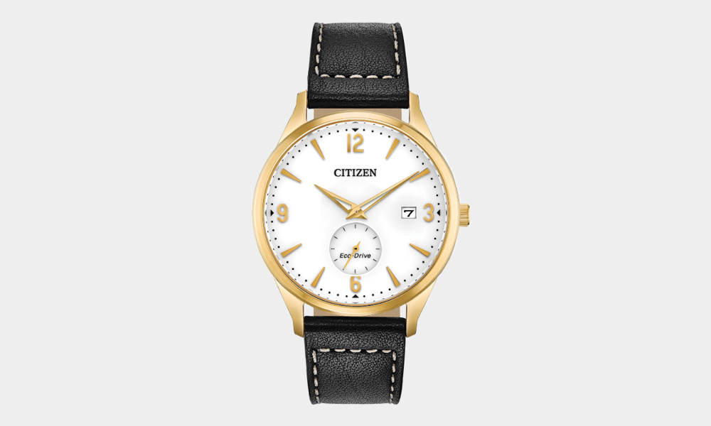 citizen eco drive gold watch