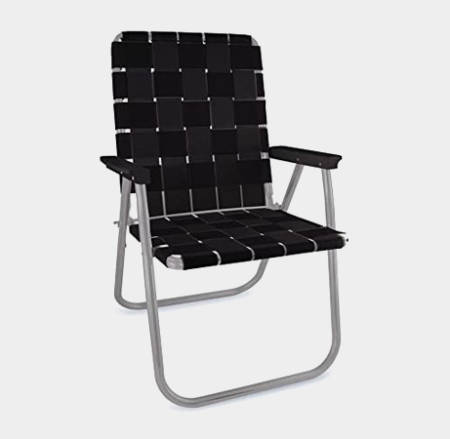 Classic-Black-USA-Lawn-Chair
