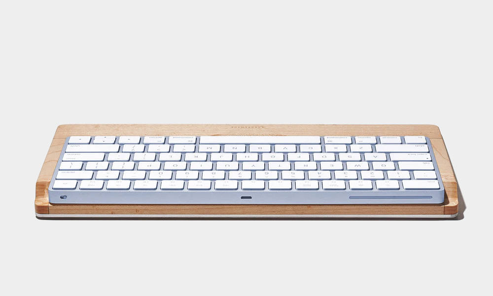 Grovemade Wooden Apple Magic Keyboard Tray | Cool Material