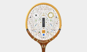Leonardo-Ulian-Tennis-Racket-Contrived-Object-Sculptures