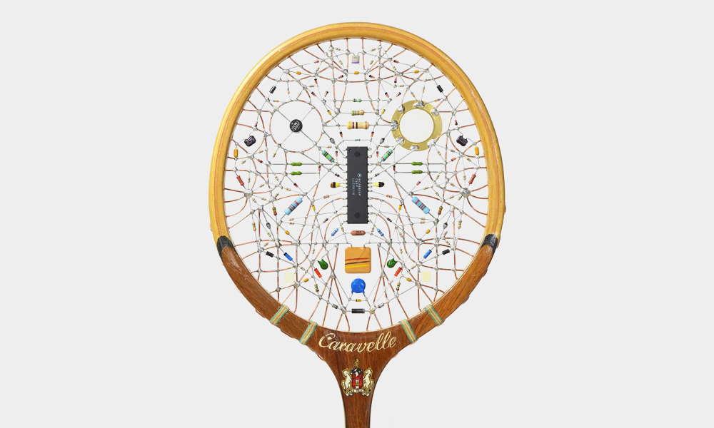 Leonardo Ulian Tennis Racket ‘Contrived Object’ Sculptures