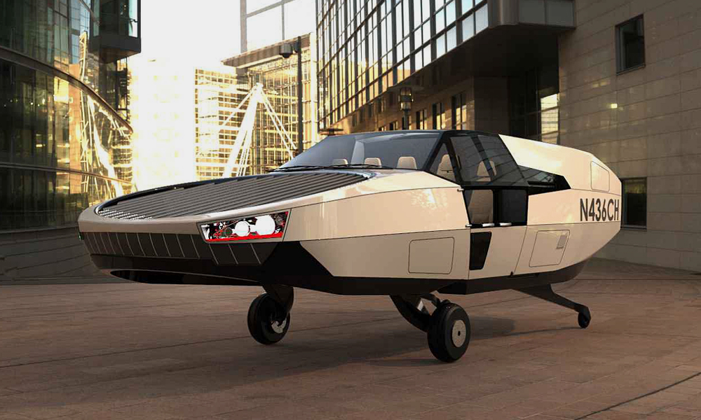Metro Skyways CityHawk eVTOL Flying Car Concept