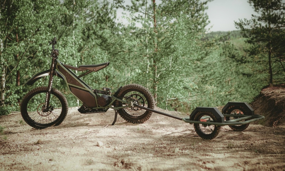 Kuberg Dirt Bike Scooter Hybrid