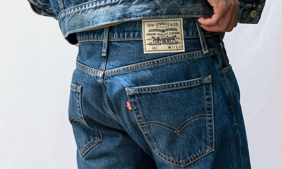 Levi’s Latest 502 Jeans Are Made with Recycled Denim Fabric | Cool Material