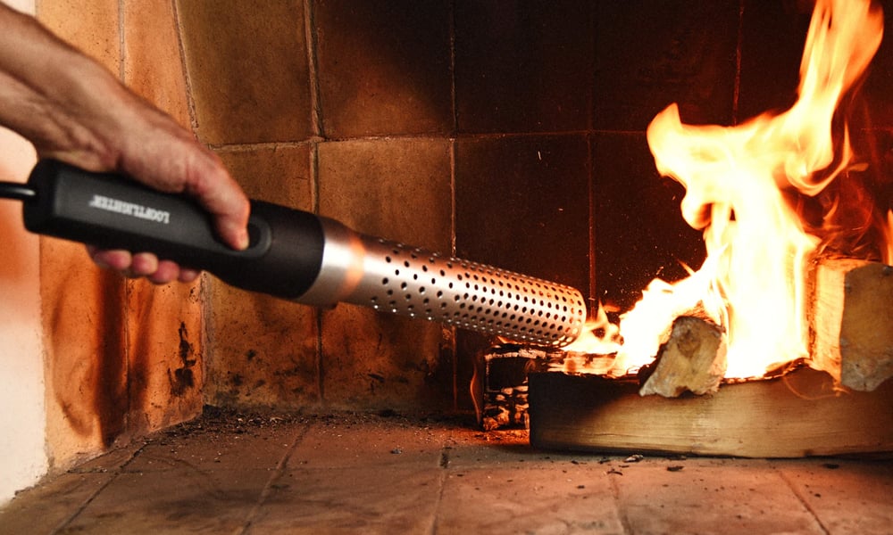 At Home: Start All Your Fires with the Looft Charcoal Electric Lighter & Firestarter