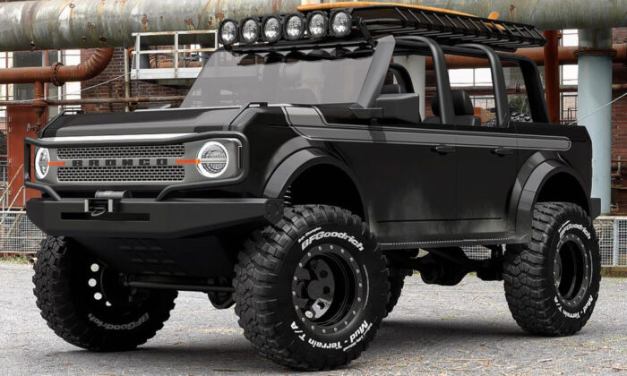 Maxlider 2021 Ford Bronco Midnite Edition