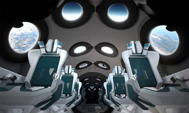 Virgin Galactic Just Unveiled the Interior of Their Spaceship