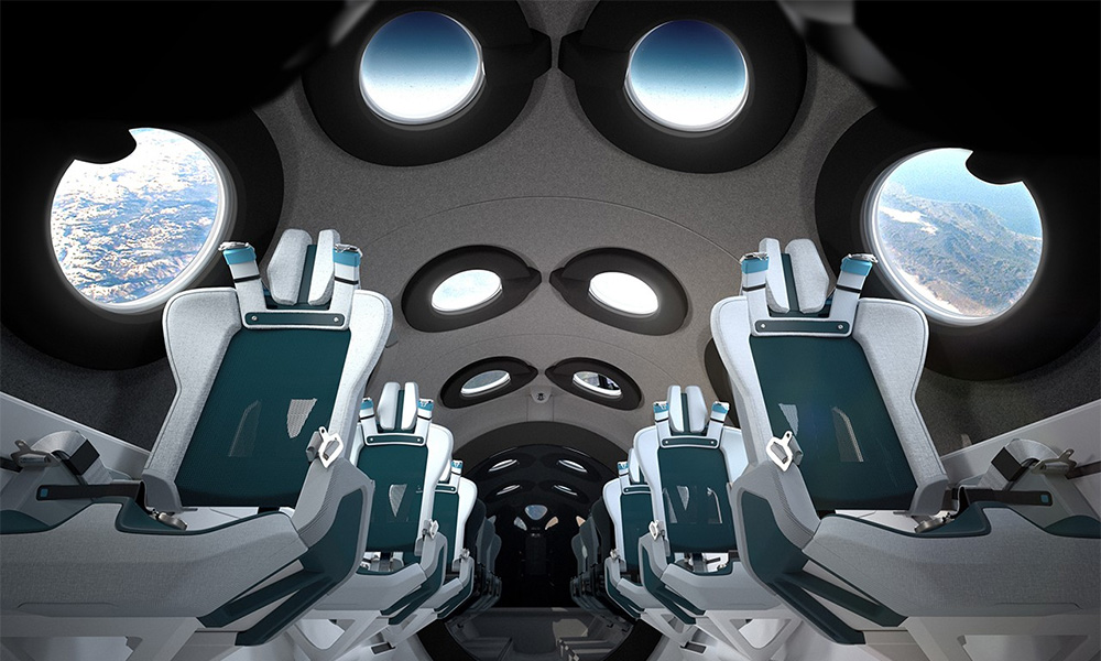 Virgin Galactic Just Unveiled the Interior of Their Spaceship
