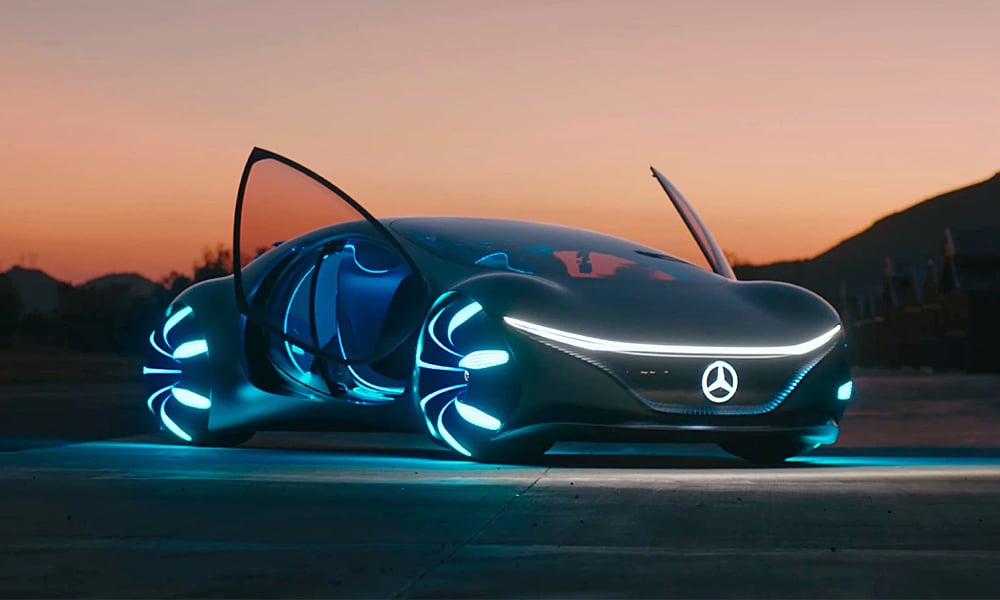 Mercedes Benz Vision AVTR Concept Road Test