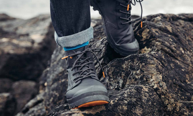 Palladium + Finisterre Pampa Recycled Boots | Cool Material