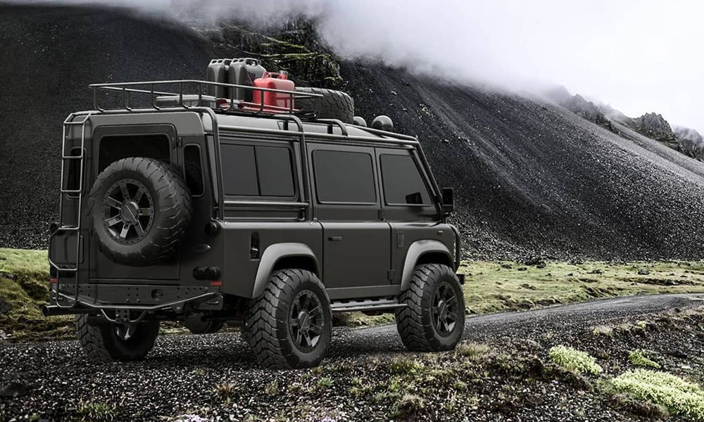 Land Rover 4×4 Adventure Van Defender Custom Material