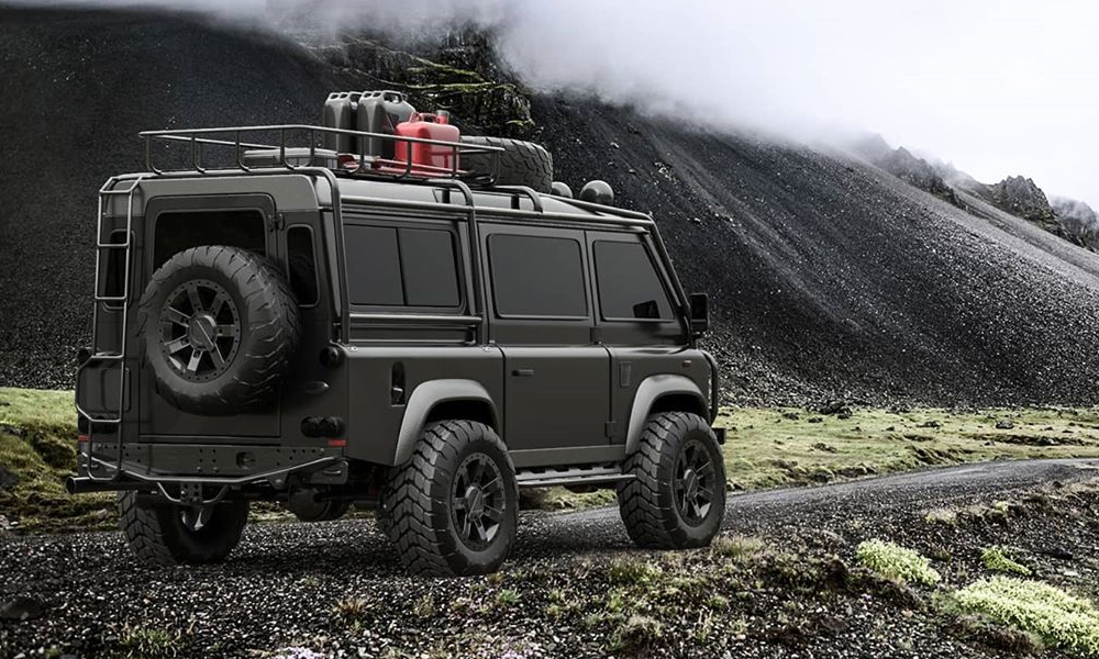 Land Rover 4×4 Adventure Van Defender Custom Cool